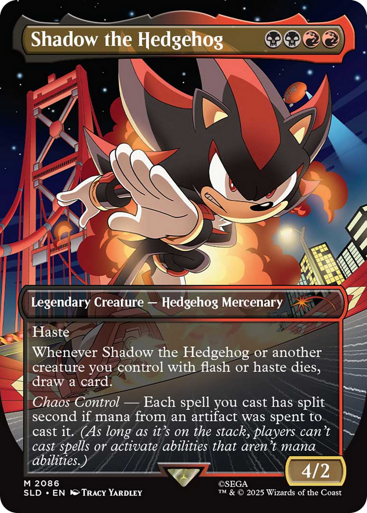 Shadow the Hedgehog Card Image