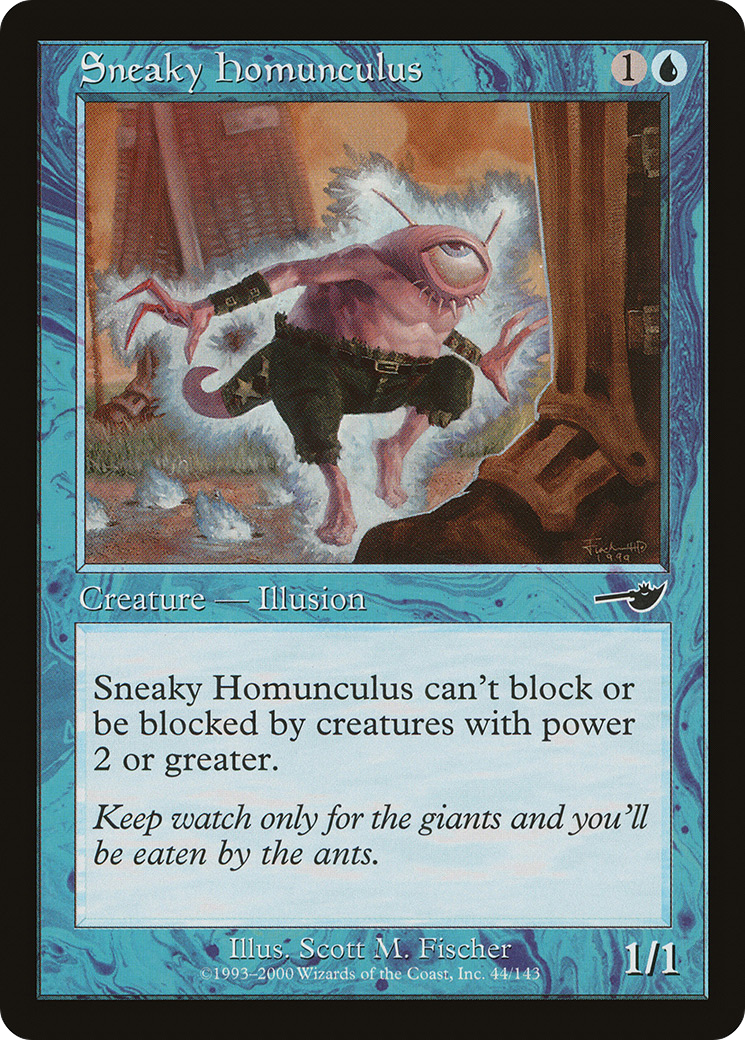 Sneaky Homunculus Card Image