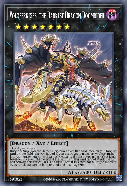 Voloferniges, the Darkest Dragon Doomrider Card Image