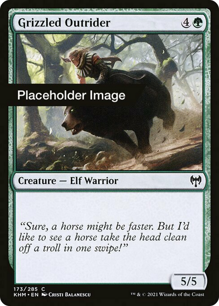 Grizzled Outrider Card Image