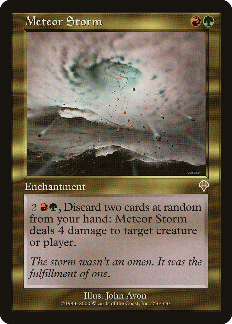 Meteor Storm Card Image