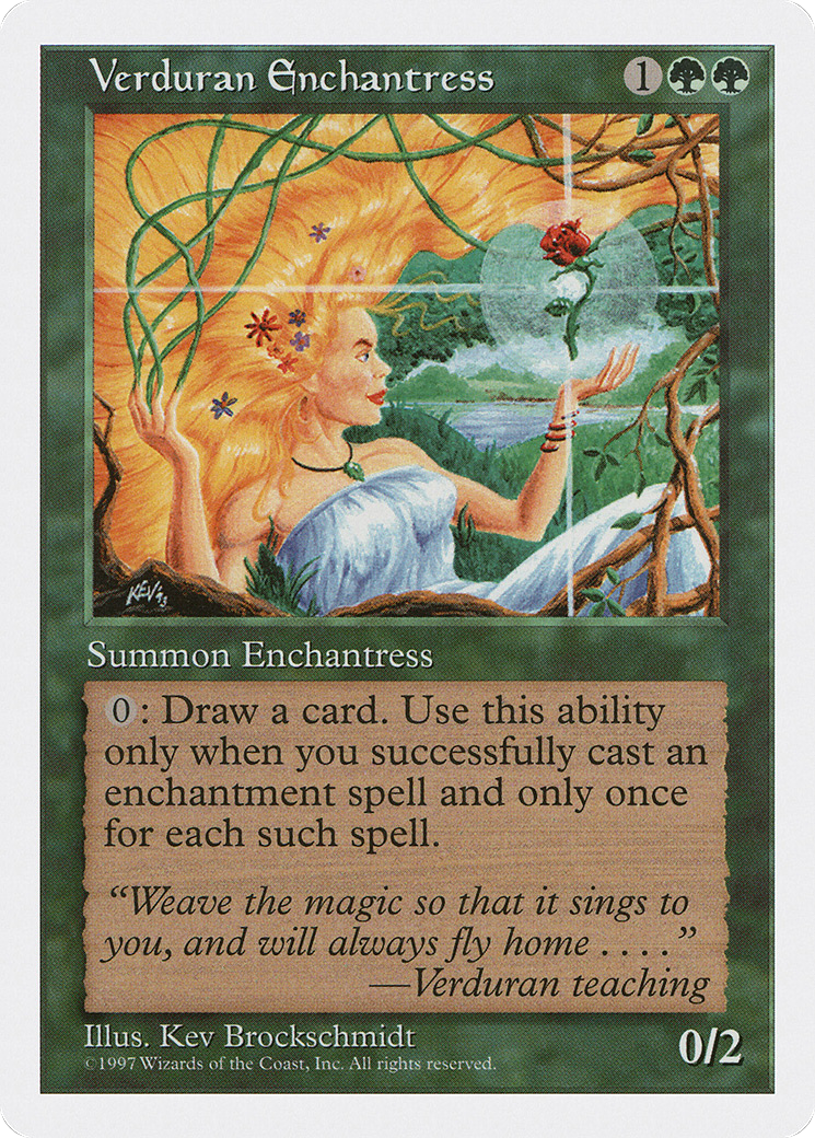 Verduran Enchantress Card Image