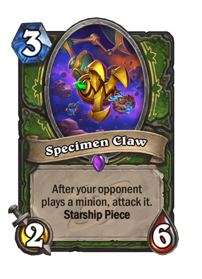 Specimen Claw Card Image