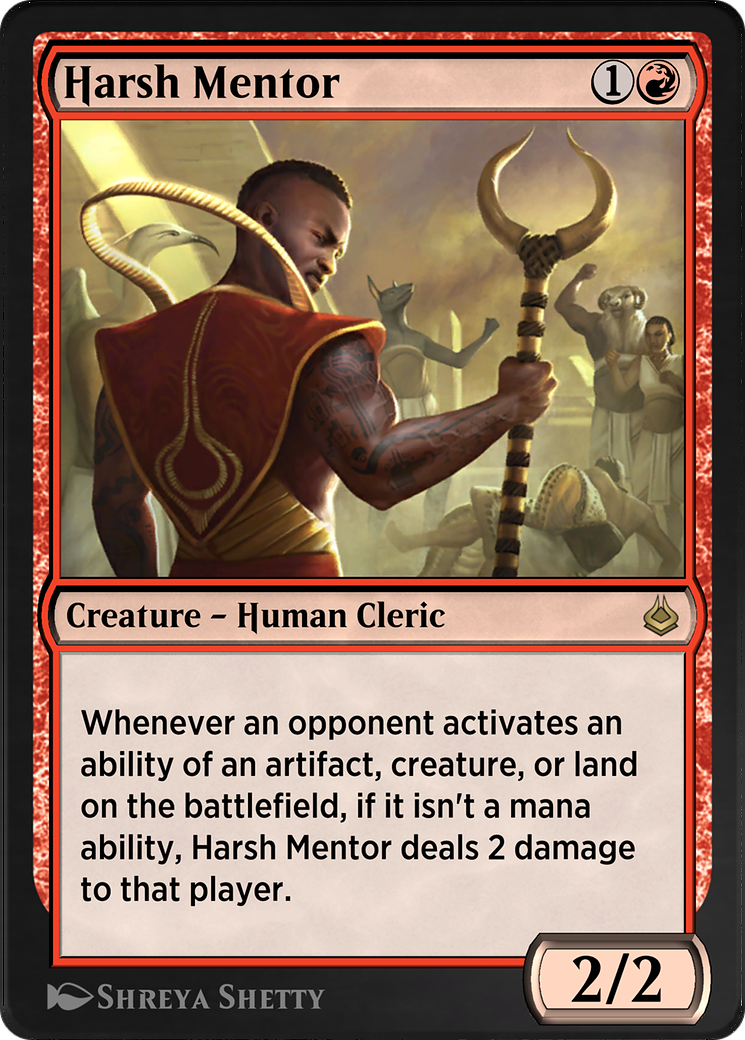 Harsh Mentor Card Image