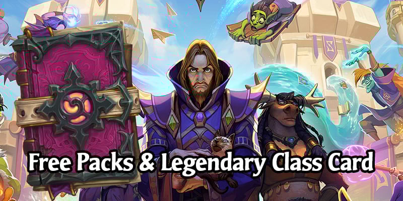 Scholomance Academy's Launch Gives Everyone 1 Free Legendary Class Card & 6 Packs From the Legendary Questline