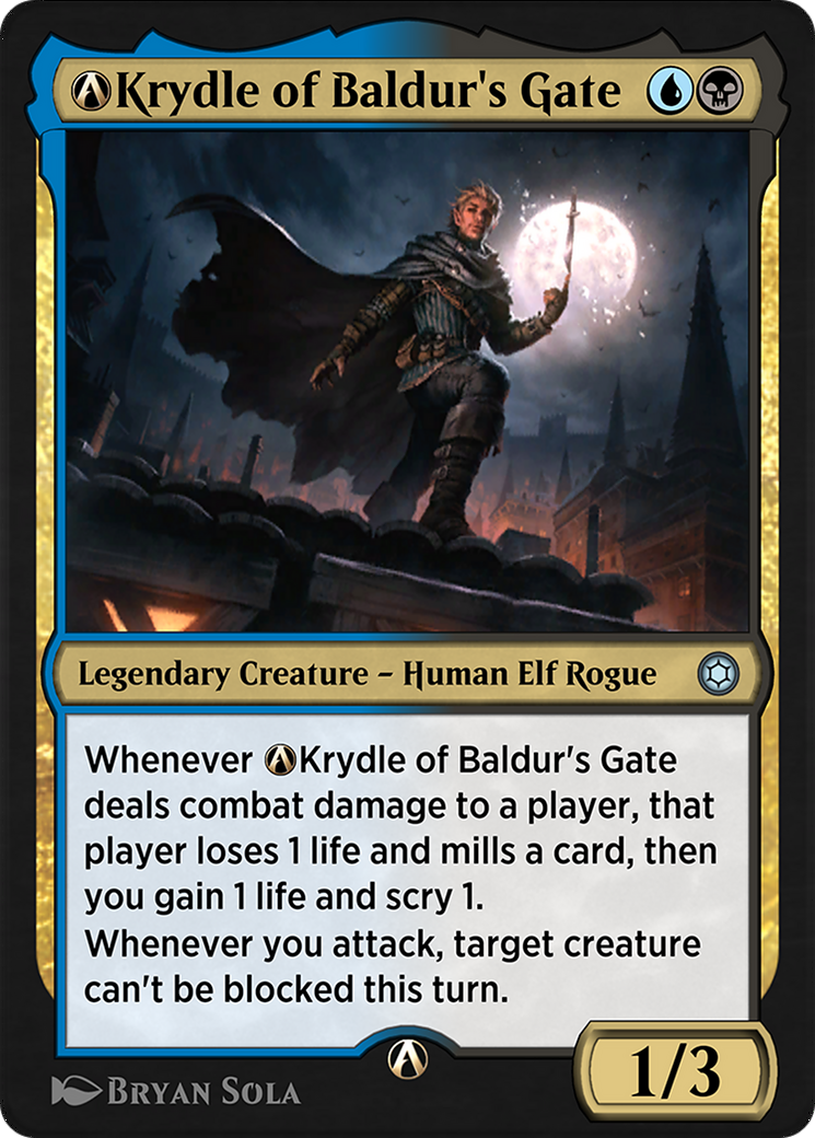 A-Krydle of Baldur's Gate Card Image