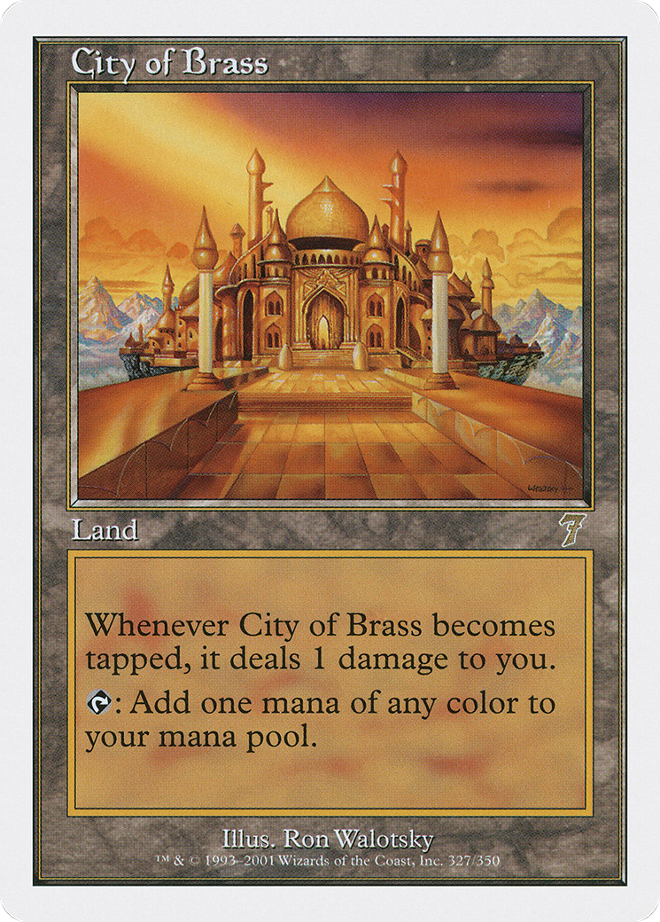 City of Brass Card Image