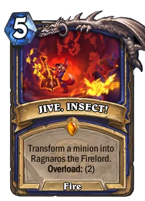 JIVE, INSECT! Card Image