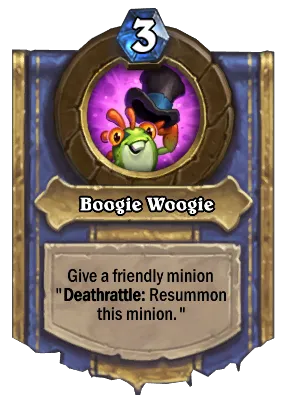 Boogie Woogie Card Image