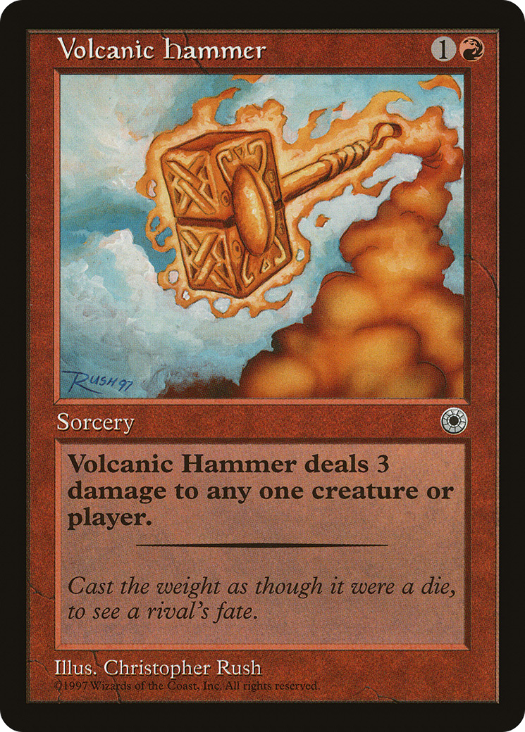 Volcanic Hammer Card Image