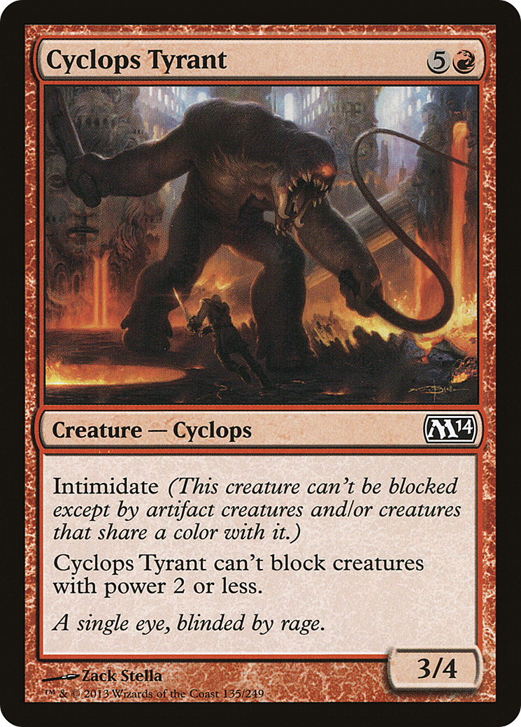 Cyclops Tyrant Card Image