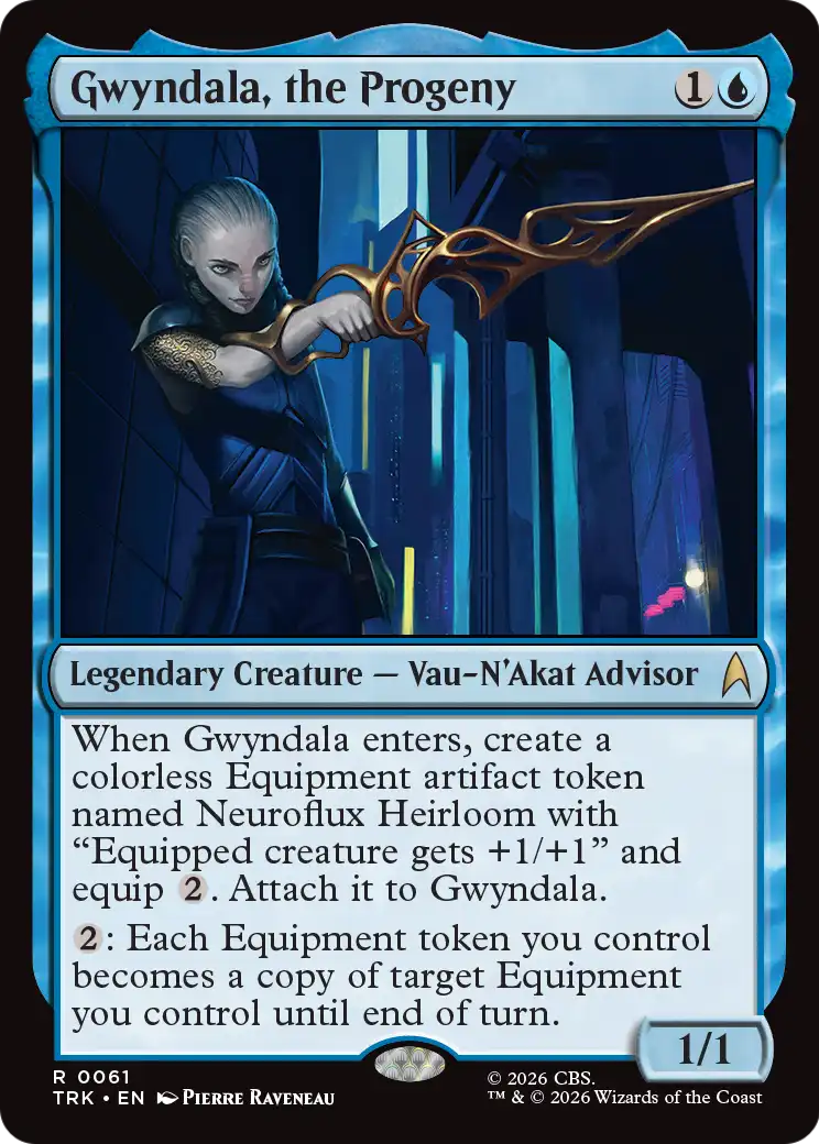 Gwyndala, the Progeny Magic: The Gathering card