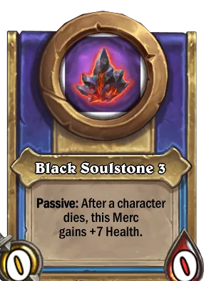 Black Soulstone 3 Card Image