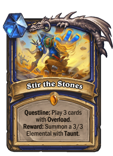 Stir the Stones Card Image