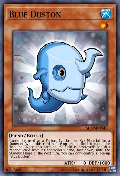 Blue Duston Card Image