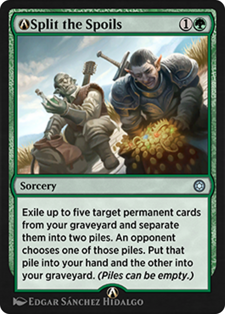 A-Split the Spoils Card Image