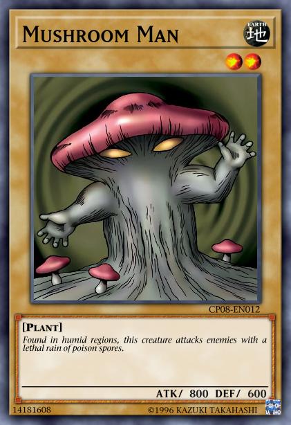 Mushroom Man Card Image