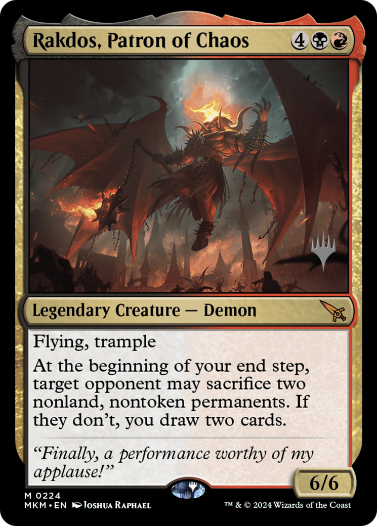 Rakdos, Patron of Chaos Card Image