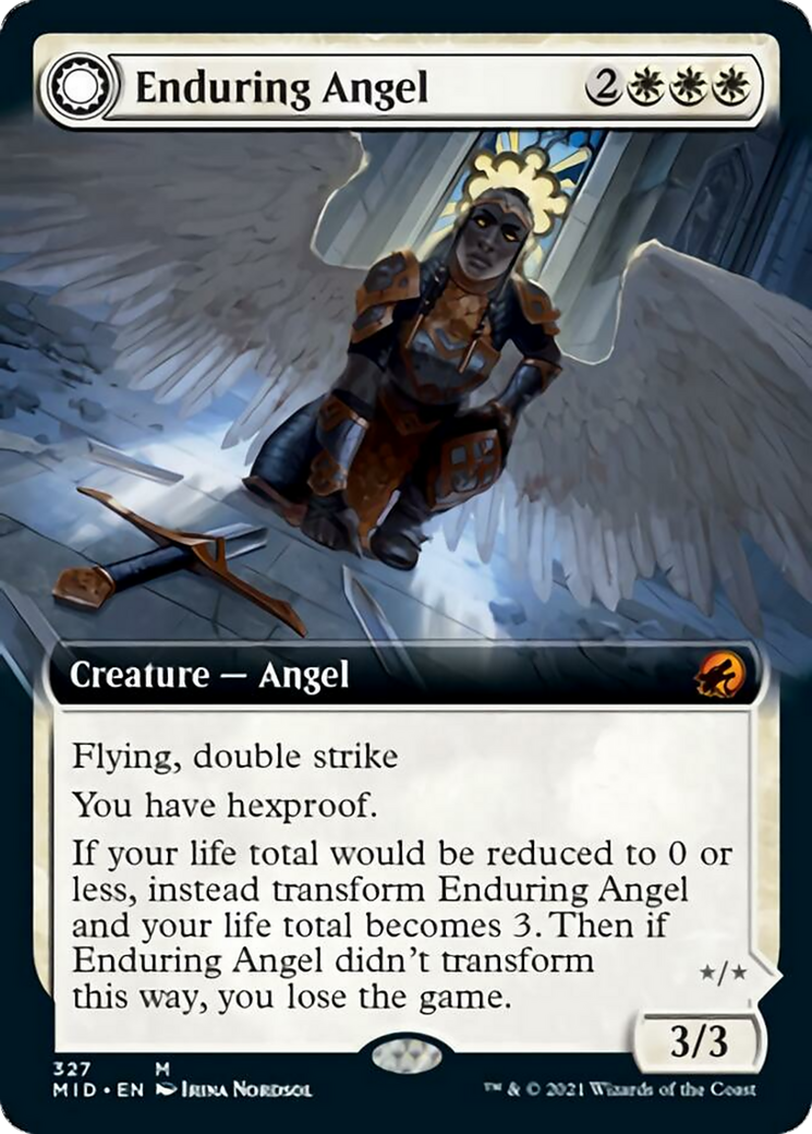Enduring Angel // Angelic Enforcer Card Image