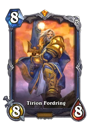 Tirion Fordring Signature Card Image