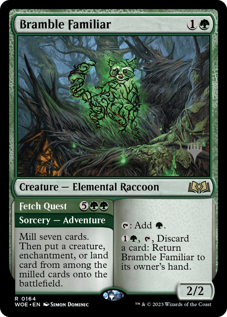 Bramble Familiar // Fetch Quest Card Image