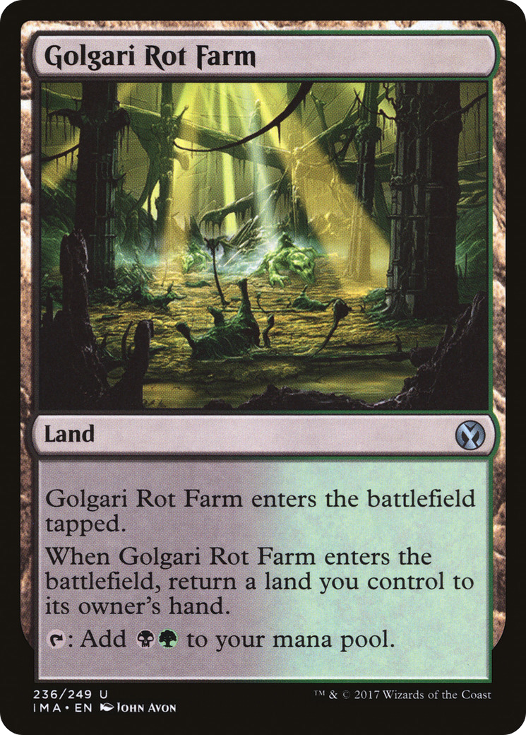 Golgari Rot Farm Card Image