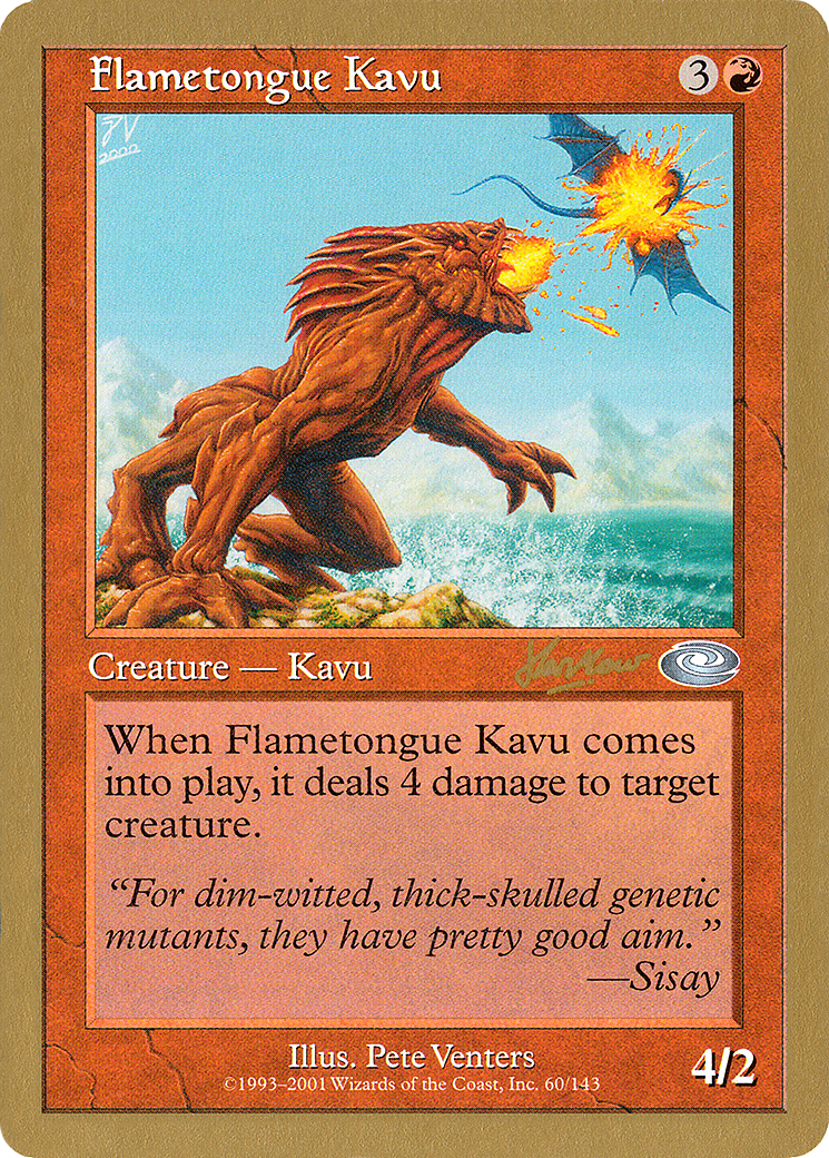 Flametongue Kavu Card Image