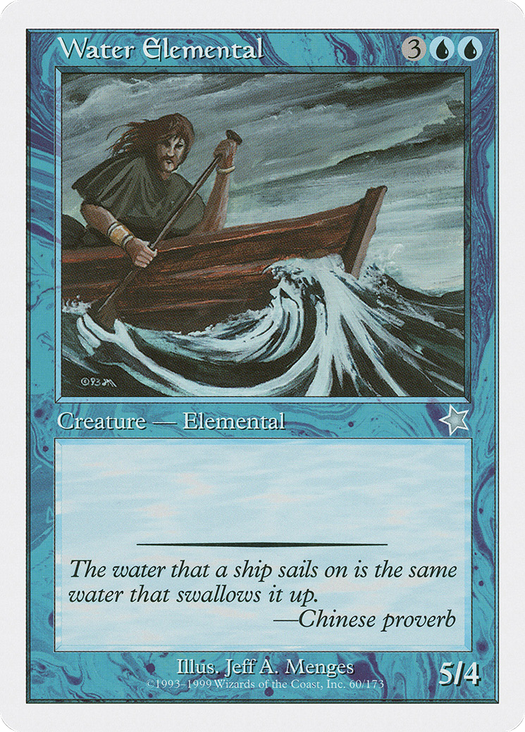 Water Elemental Card Image