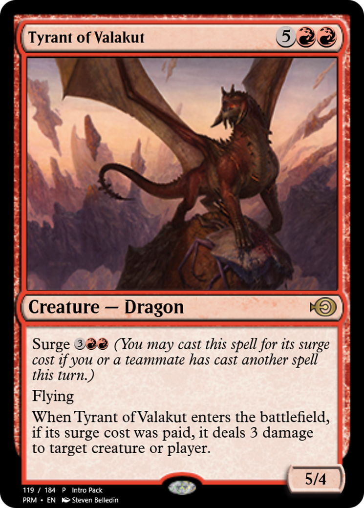 Tyrant of Valakut Card Image