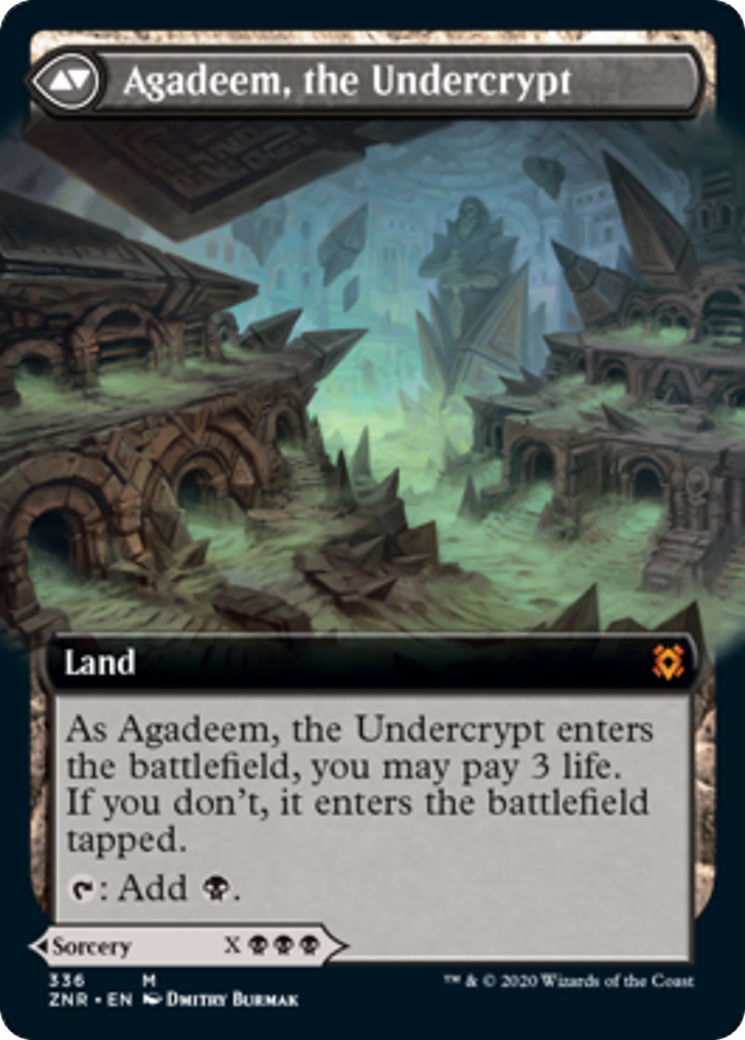 Agadeem's Awakening // Agadeem, the Undercrypt Card Image
