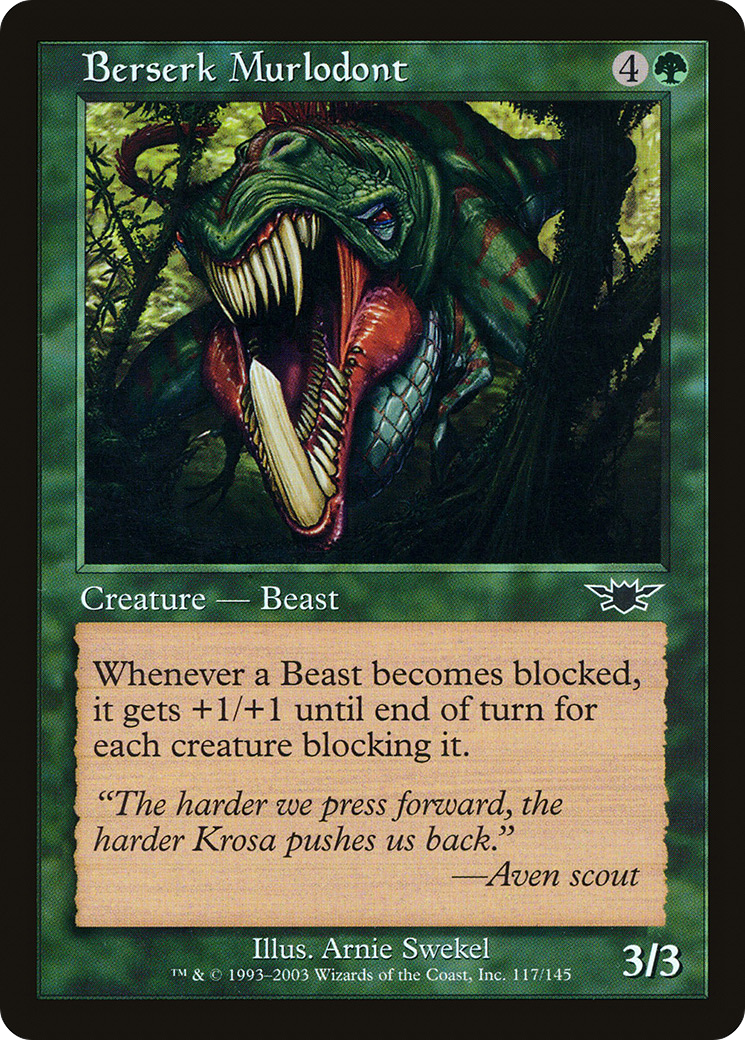 Berserk Murlodont Card Image