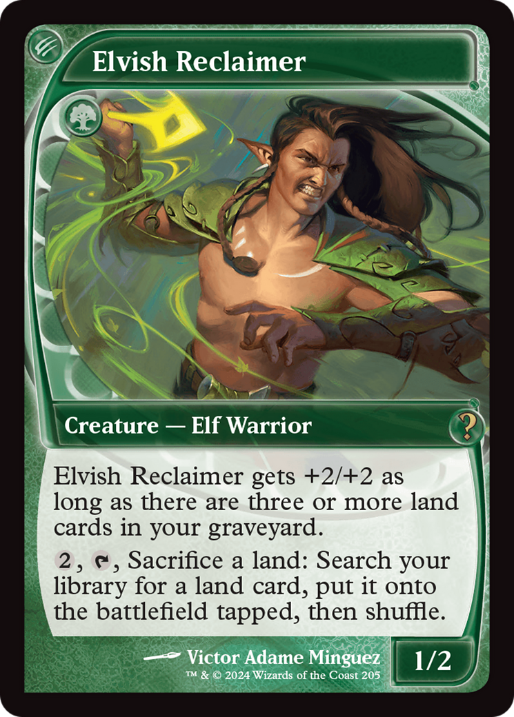 Elvish Reclaimer Card Image