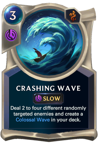 Crashing Wave Card Image