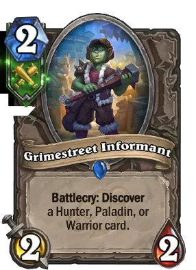 Grimestreet Informant Card Image