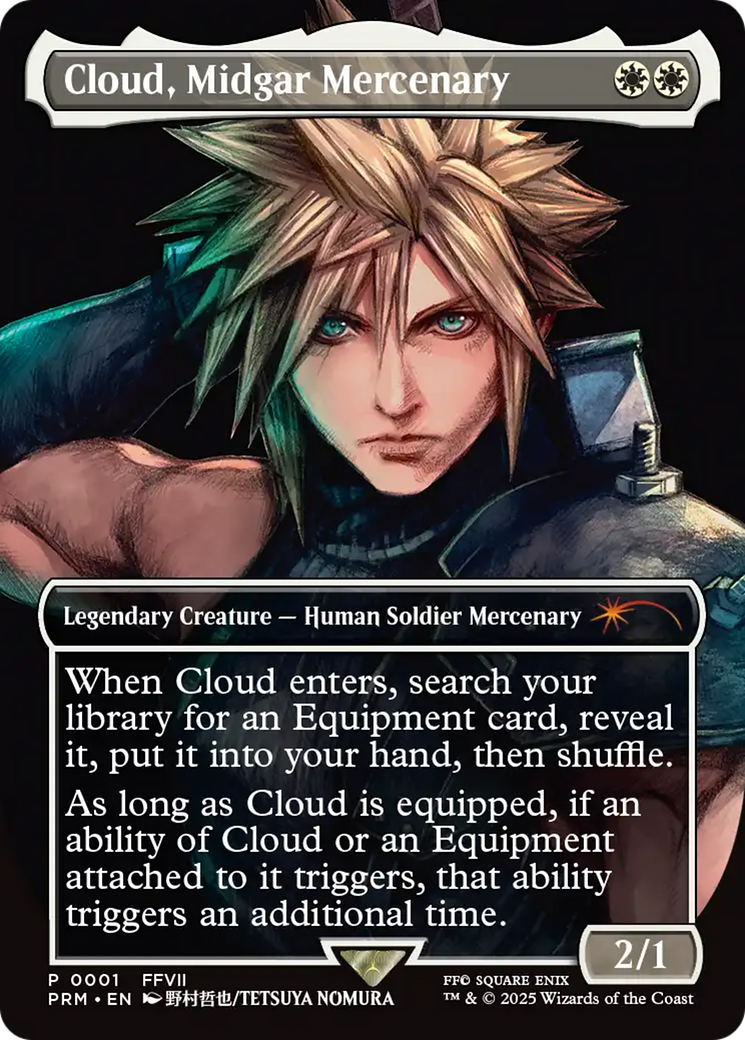 Cloud, Midgar Mercenary Card Image