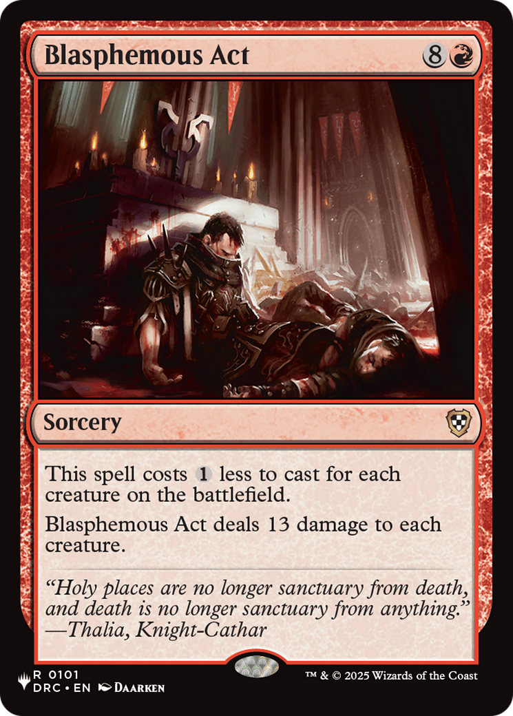 Blasphemous Act Card Image
