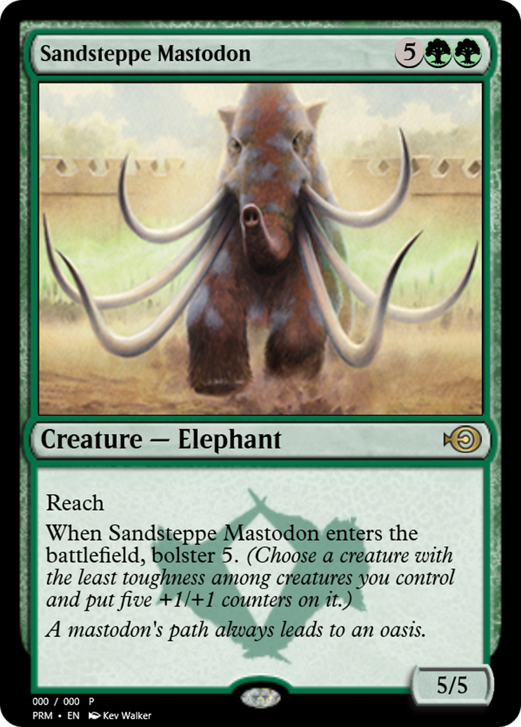 Sandsteppe Mastodon Card Image