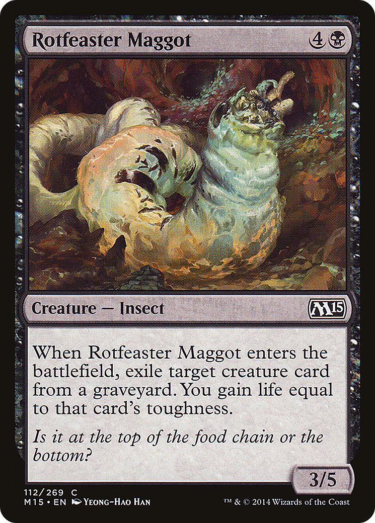 Rotfeaster Maggot Card Image