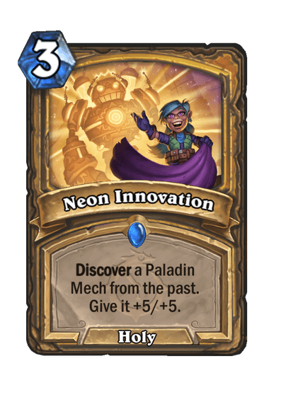 New Paladin Spell - Neon Innovation