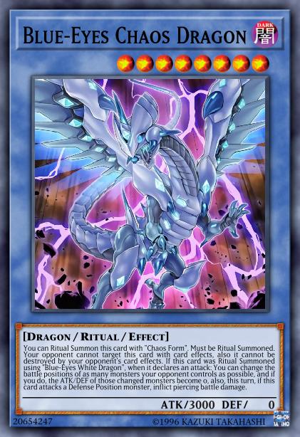 Blue-Eyes Chaos Dragon Card Image