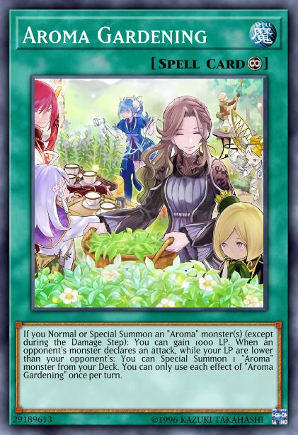 Aroma Gardening Card Image