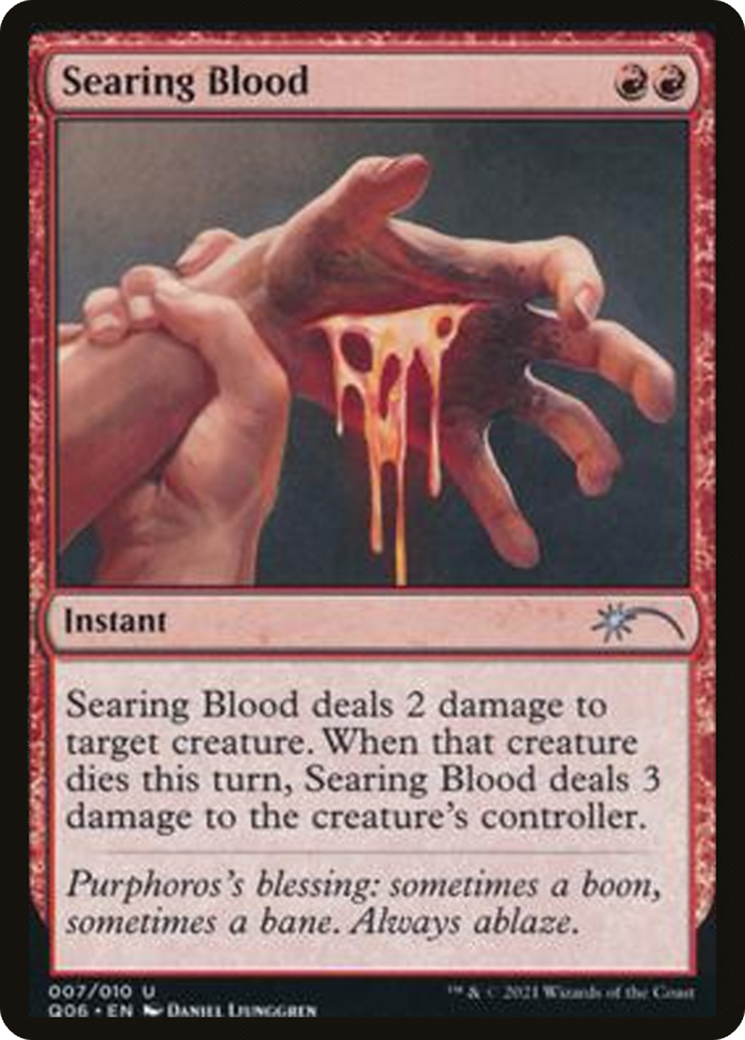 Searing Blood Card Image
