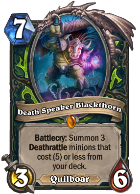 Death Speaker Blackthorn Card Image