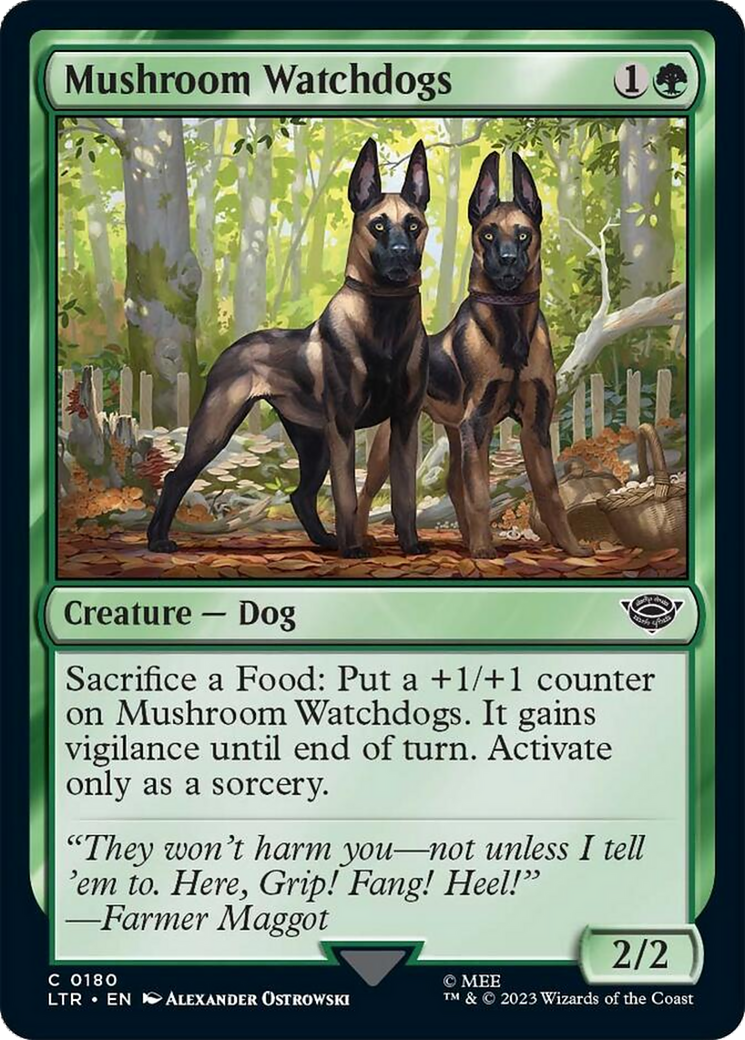 Mushroom Watchdogs Card Image