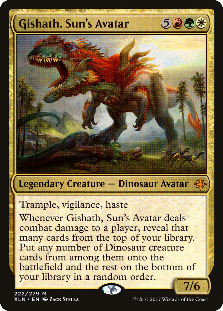 Gishath, Sun's Avatar Card Image