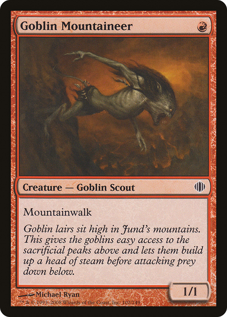 Goblin Mountaineer Card Image
