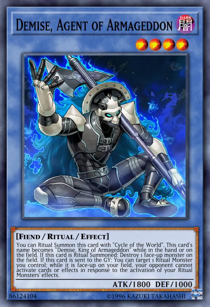 Demise, Agent of Armageddon Card Image