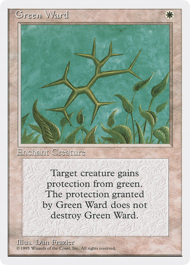 Green Ward Card Image