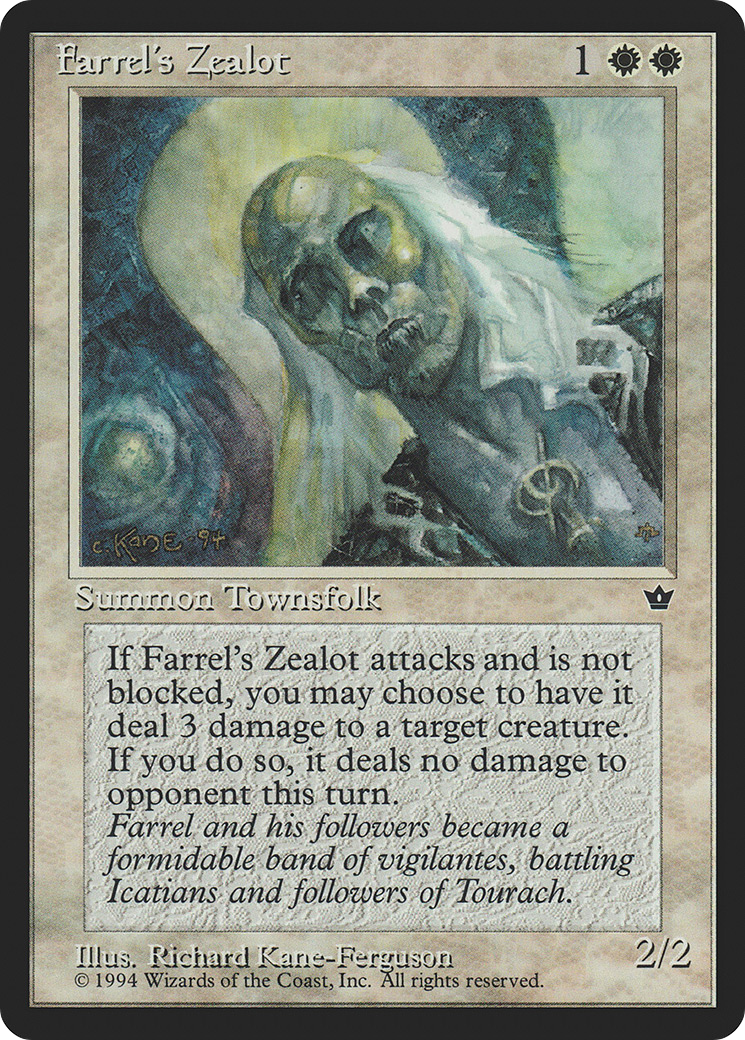 Farrel's Zealot Card Image