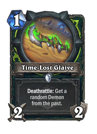 New Demon Hunter Weapon - Time-Lost Glaive